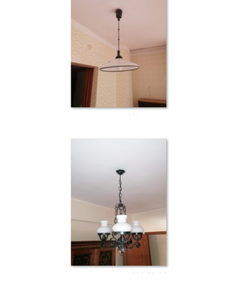 lampadari vendibili separatamente