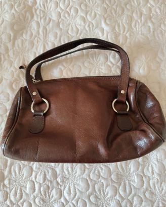 borsa a mano vintage vera pelle