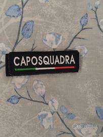 patch caposquadra 