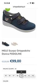 Scarpa donna per plantare