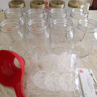 Kit accessori nuovi per conserve olive/verdure