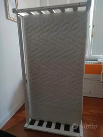 Lettino 3-7anni con materasso 140x70