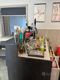 Bancone per preparazione cocktail