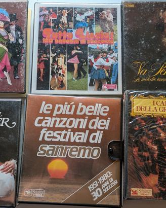 Lotto 6 Cofanetti Musicassette  Reader's Digest
