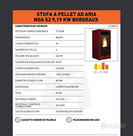 stufa a pellet