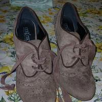 tacco 11 in pelle scamosciata MST collection