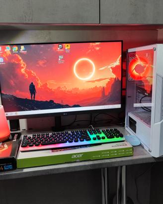 PC GAMING CON ACCESSORI X FORTNITE GTA5 LEGGI INFO