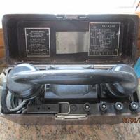 Telefono militare da campo blocco sovietico