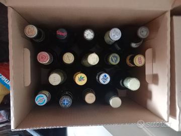 Collezione bottiglie di birra vari formati