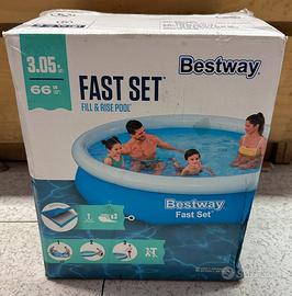Piscina Bestway gonfiabile fuori terra 3.05 x 66