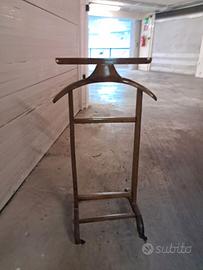 Servo muto uomo morto appendi abiti legno vintage