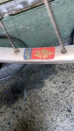 Ruota posteriore bicicletta anni 80