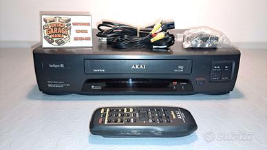 Videoregistratore vcr vhs Akai VS-G245 + SCART RCA