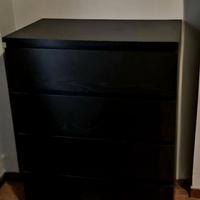 Cassettiera Ikea Nera