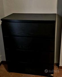 Cassettiera Ikea Nera