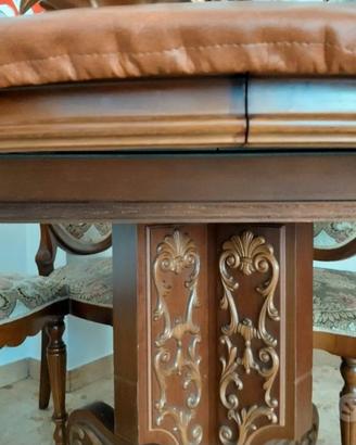 TAVOLO IN LEGNO MASSELLO  ALLUNGABILE