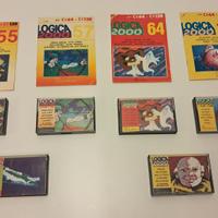 CASSETTE COMMODORE 64 LOGICA 2000 RIVISTA EDICOLA.
