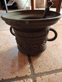 Mortaio in bronzo
