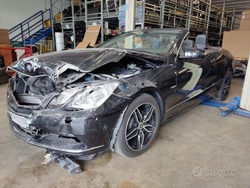 Ricambi MERCEDES CLASSE E CABRIO 1796cc C207 2010