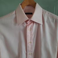 Camicia alea cotone maniche lunghe rosa
