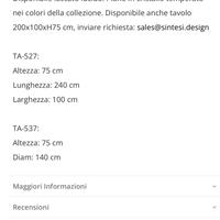 Tavoli da pranzo/soggiorno