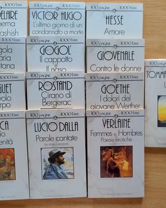 13 libri Grandi Classici - 100 pagine 1000 lire