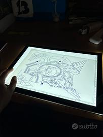 led lightpad per tatuaggi, disegni e altro