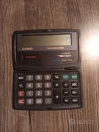 calcolatrice casio a ricarica solare