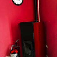 Stufa a pellet palazzetti Olga Idro acs 20