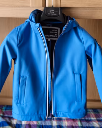 Giubbino estivo azzurro Original Marines anni 5-6