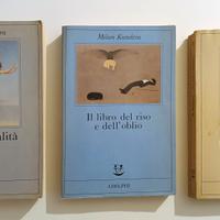 Tre libri di Milan Kundera (vedi foto)