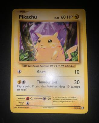Pokemon Card Pikachu Evolution 35/108