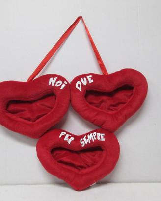 PORTAFOTO in peluche da appendere e tavolo