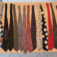 Cravatte seta made in italy vintage