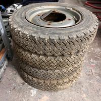 Cerchi Fiat 500, ruote chiodate