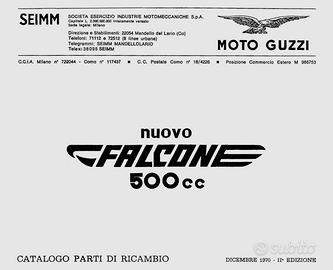 Catalogo Pezzi Ricambio Vari Moto Guzzi d'epoca