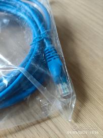 Cavo Ethernet Blu Encore UTP nuovo - 3 Metri 