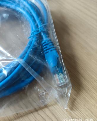 Cavo Ethernet Blu Encore UTP nuovo - 3 Metri 