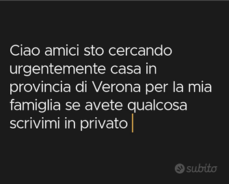 Appartamento di almeno 80 metri quadri per l