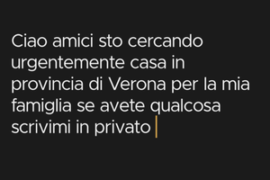 Appartamento di almeno 80 metri quadri per l