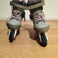 Pattini oxelo grigi e rosa n. 32/35