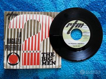 The big man la ragazza preferita 45giri