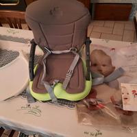 seggiolino  con cuscino x pappa