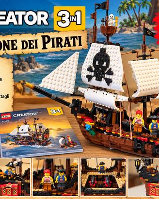 LEGO CREATOR 31109 – GALEONE DEI PIRATI