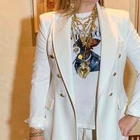 giacca bianca Zara nuova