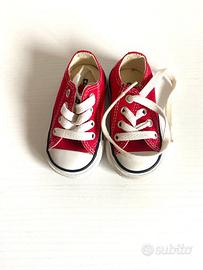 Converse hotsell bambino rosse