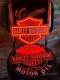 Sgabello Harley Davidson
