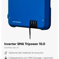 Inverter trifase 10 Kw SMA