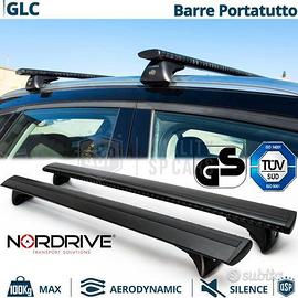 Barre Portatutto per Mercedes GLC Alluminio Nero