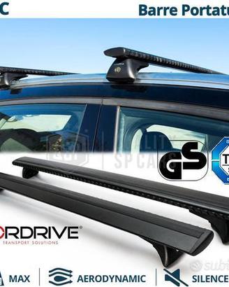 Barre Portatutto per Mercedes GLC Alluminio Nero